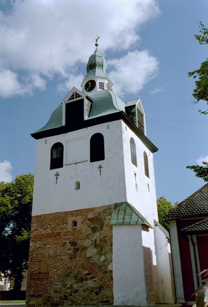 Kirchturm in Porvoo (Borgo) by Metzner