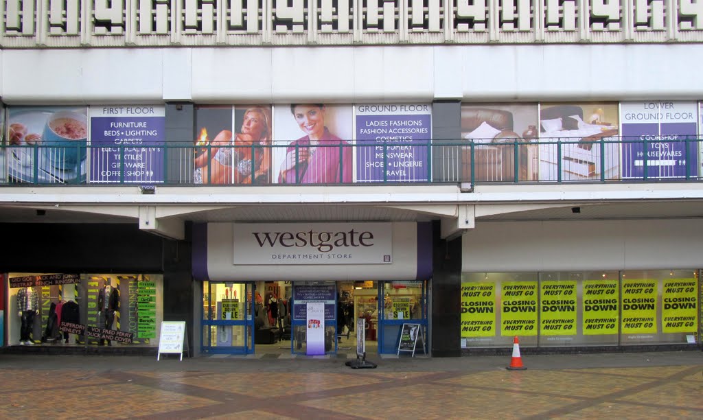 Westgate Departmental Store, Merseyway, Stockport by © Phil Rowbotham