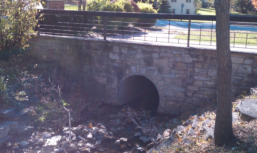 Pipe leading into the creek ( Body of Water ) by volcom0913