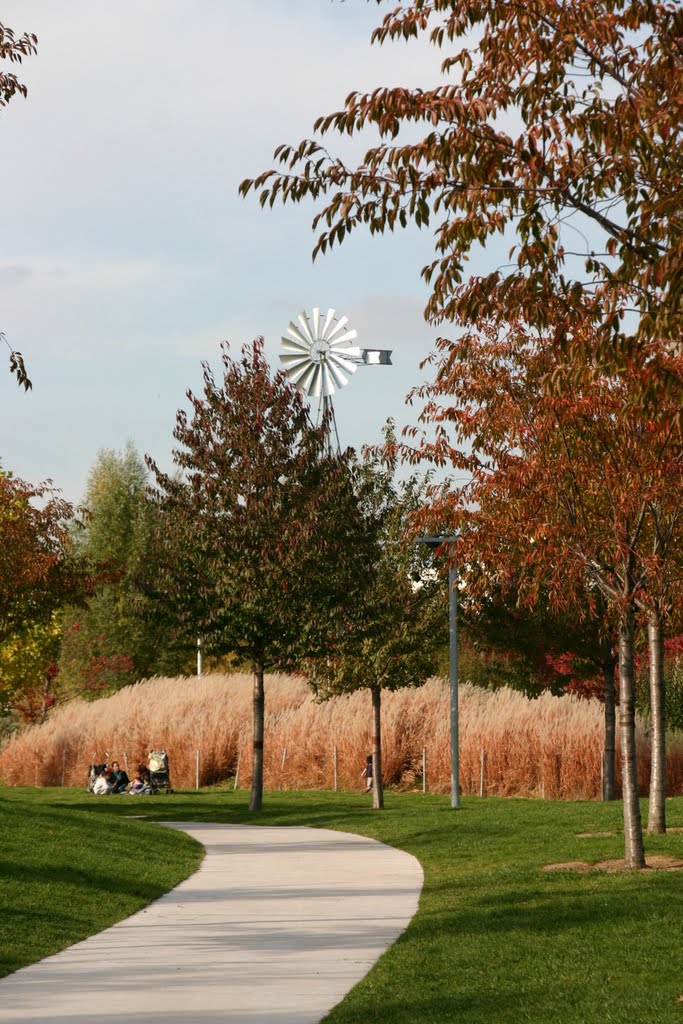 Jardins et parcs à Paris : Parc Martin Luher King by Chenu10