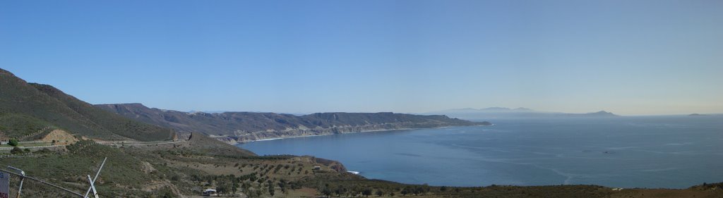 Enseñada Bay Panorama - Mexico Feb04 by CJMO