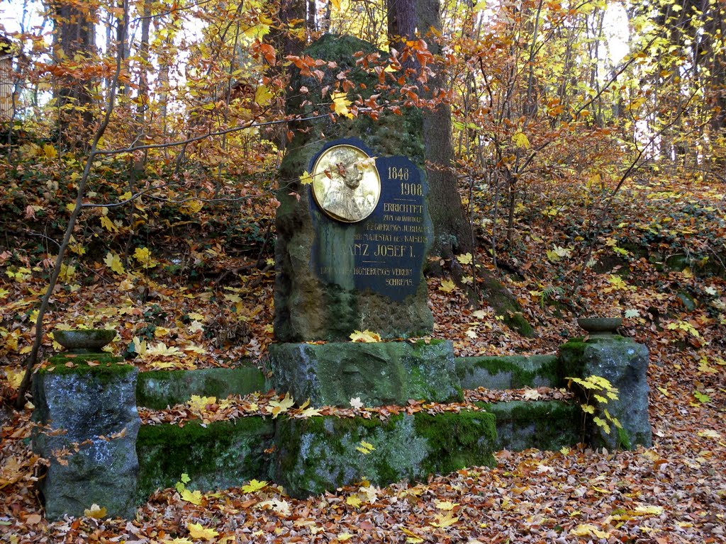 Errichtet zum sechzigjährigen Regierungsjubiläum von Kaiser Franz Josef I by Häferl