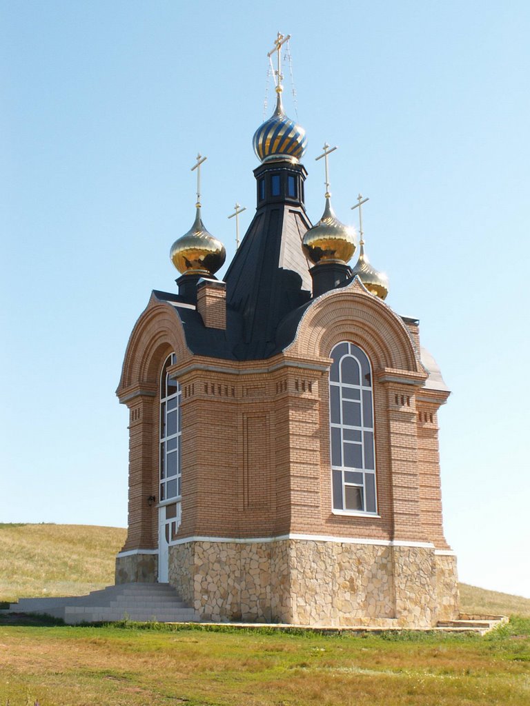 Church of John the Baptist's day by Viacheslav Moisseyev