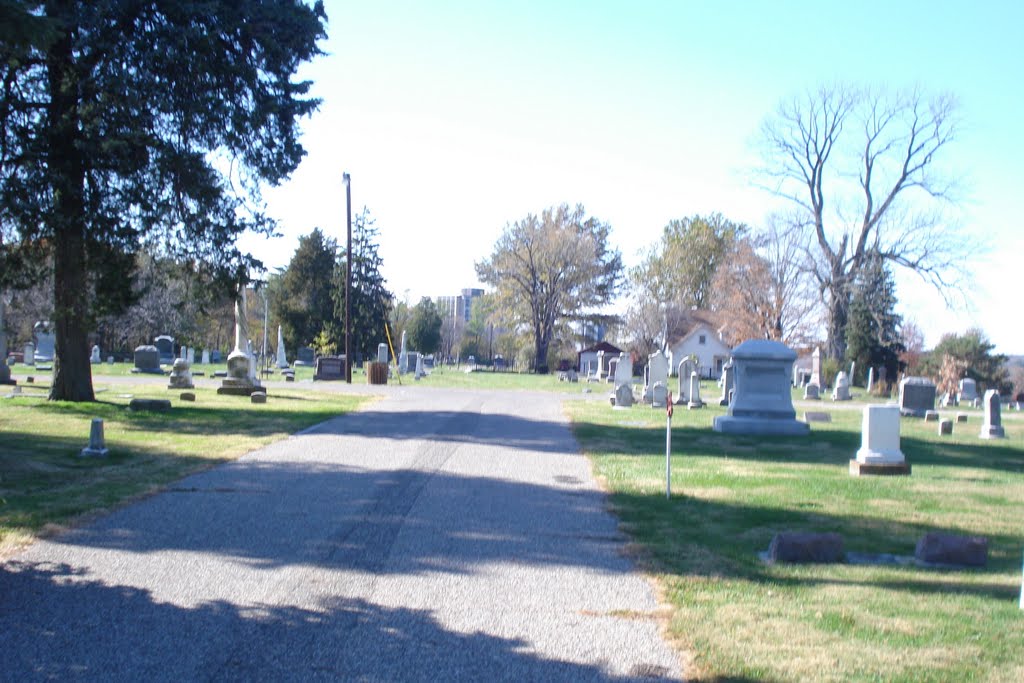 Cemetery road by Schoolcraftt