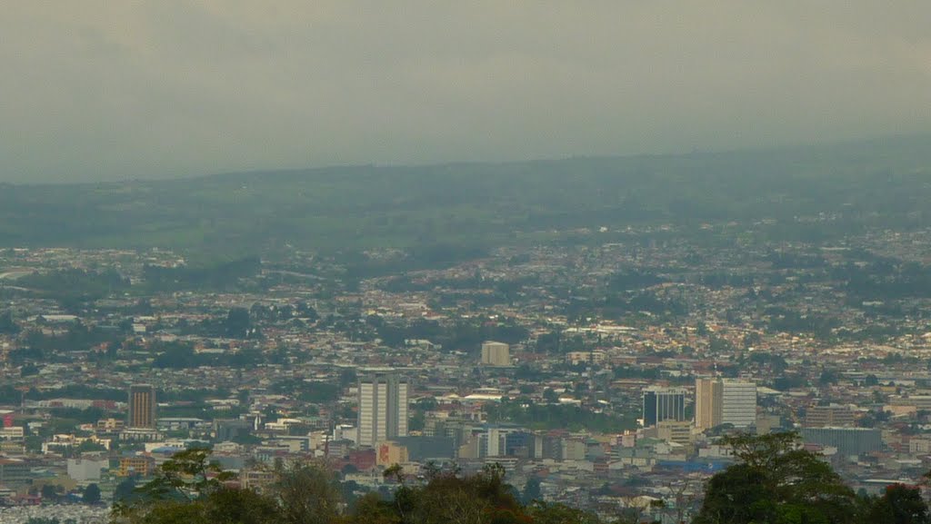 San José centro visto desde San Antonio de Escazú by CRvisor