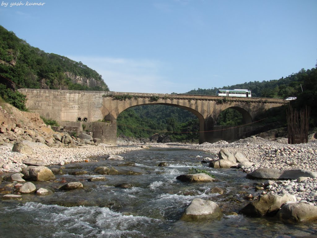 Bus cross river by yash kumar