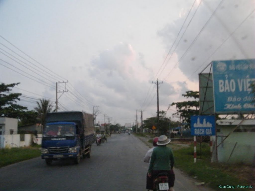 Quốc lộ 80 - National highway - Tp Rạch Giá by Vietnam Atlas