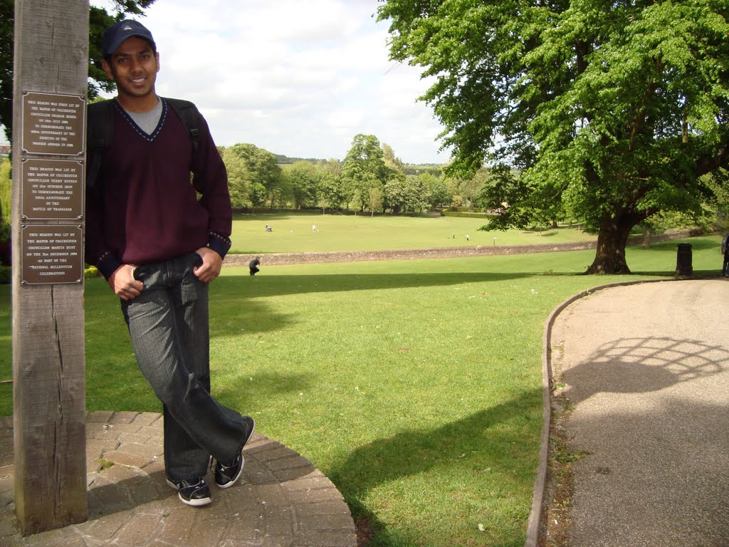 Castle Park, Colchester by Syed Zafar Ahmed