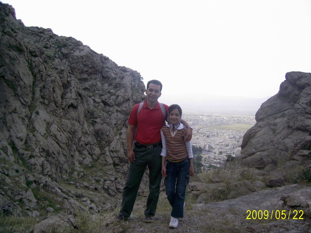 Mountain climbing with my daughter ایرج رشیدی by Iraj Rashidi