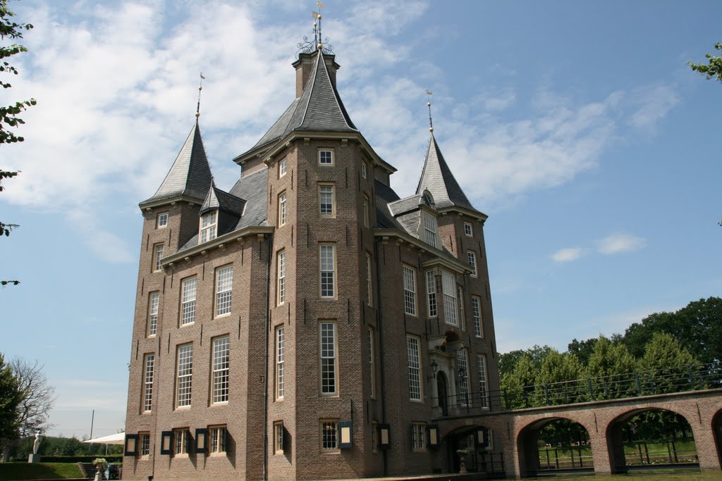 Kasteel Heemstede met Kasteelbrug, Houten. by Carl030nl