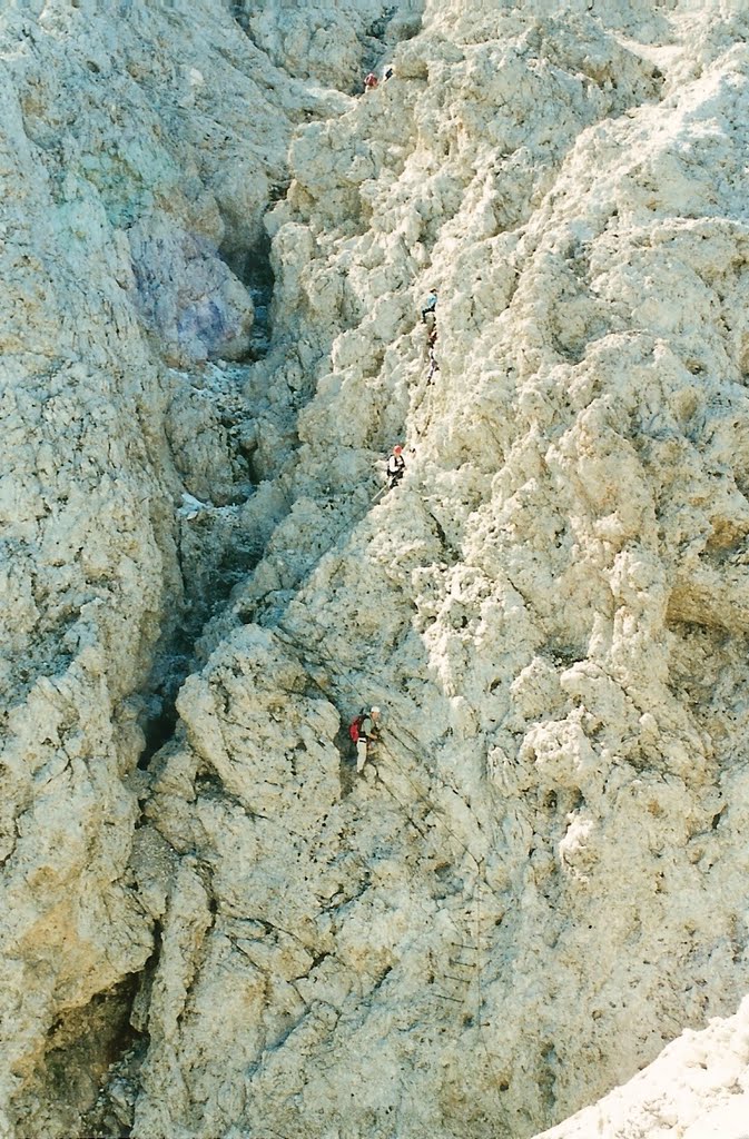 Tratto di ferrata al sas rigais by solfeggio