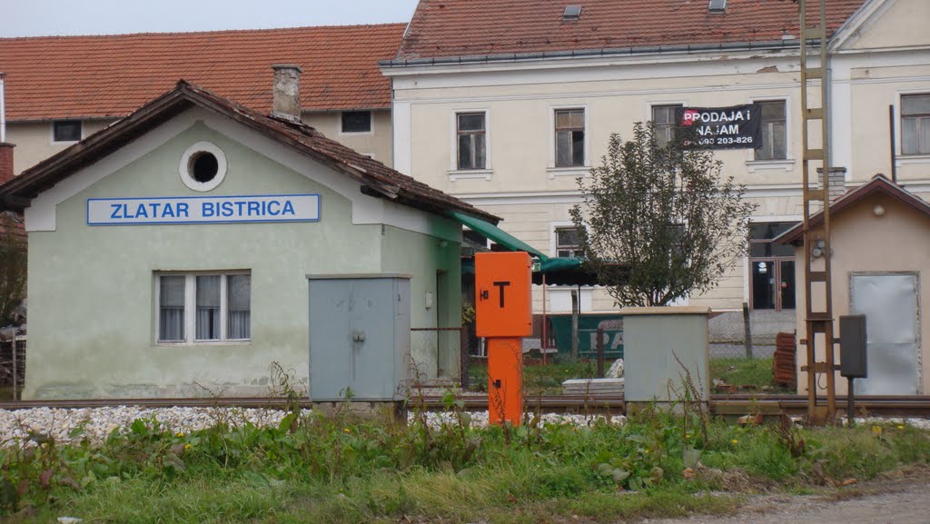 Zlatar Bistrica, rail crossing by darko.paradi