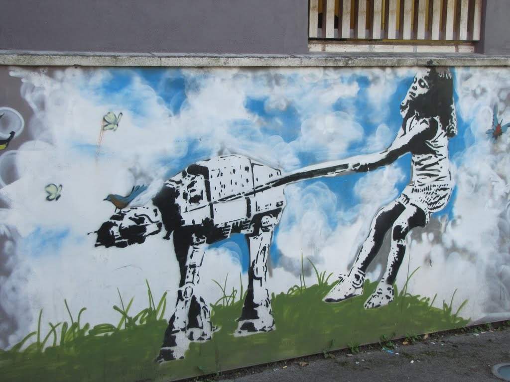 Banksy? by Florian Simetsreiter