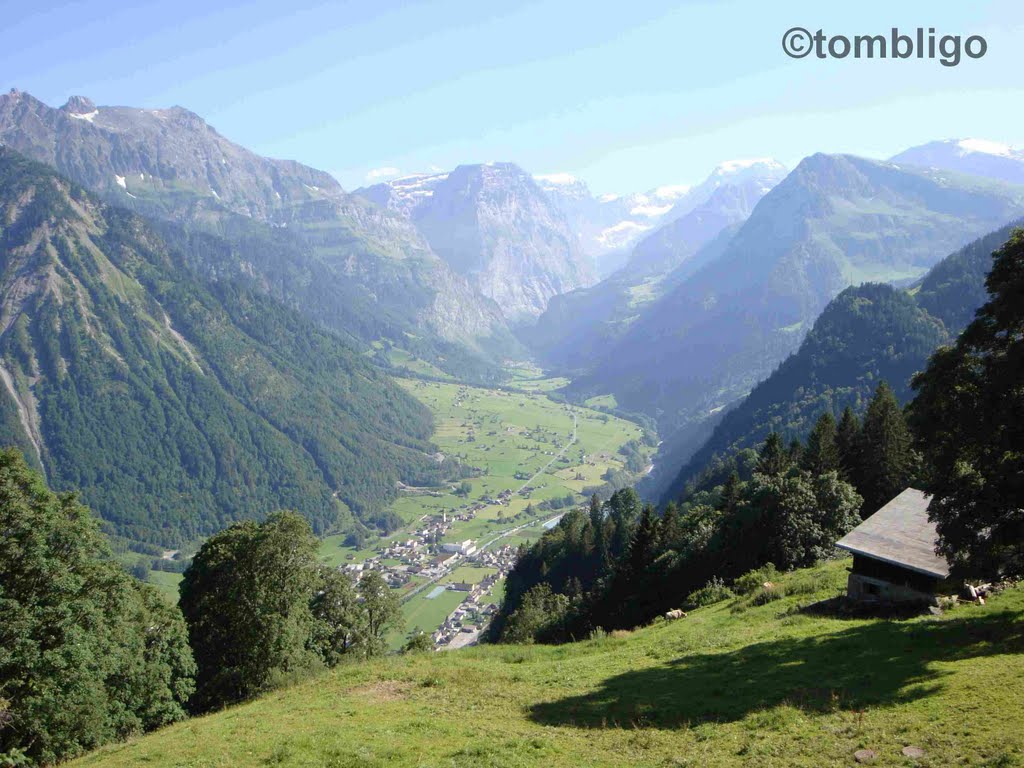 Braunwald - Blick nach Linthal by ©tombligo.ch