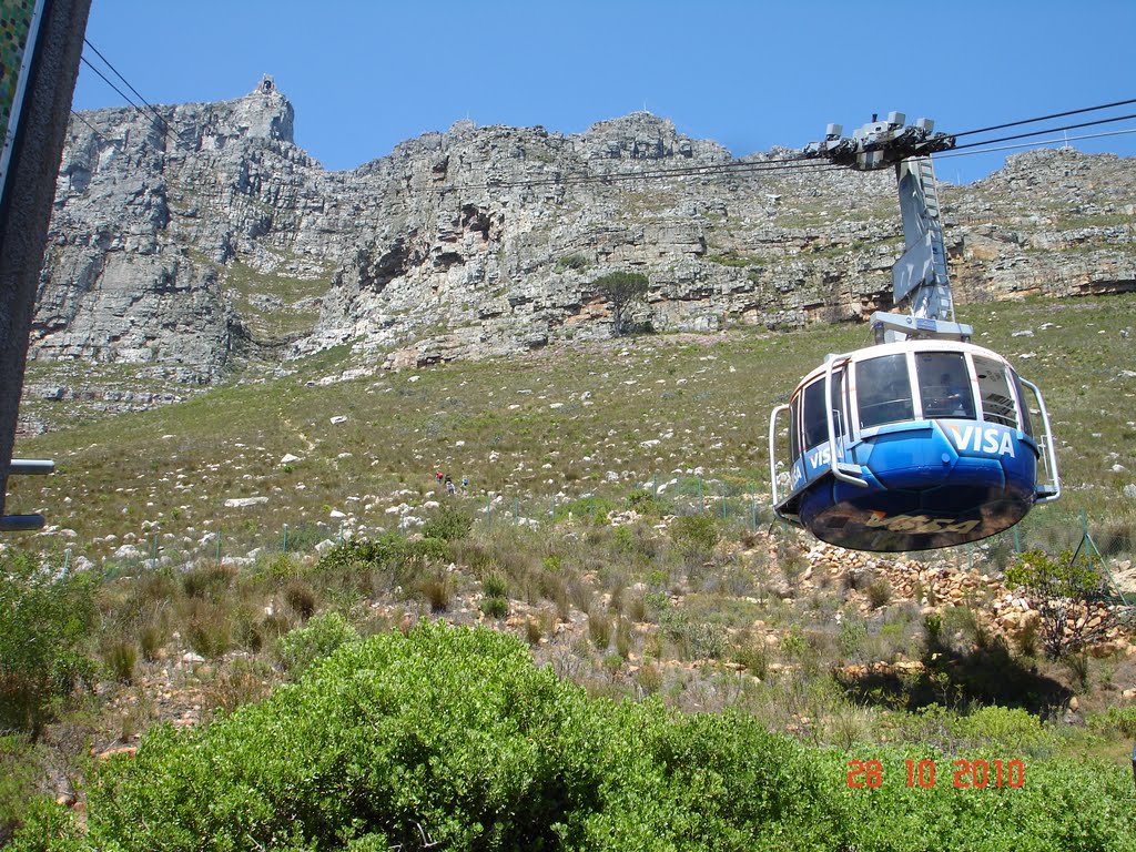 Cape Town, South Africa (Table Mountain Cable Car) by Louis M. Horta