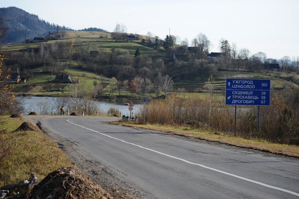 Вїзд в м.Турка, Львівської області by Андрій Москалюк