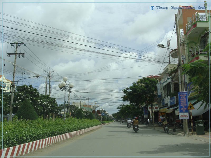 Đường - Hùng Vương - Street by Thắng Nguyễn Xuân