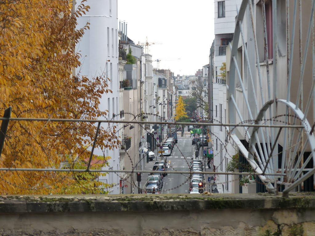 Rue de la Réunion vue depuis le Père Lachaise - PARIS 20EME - Ile de France - France by Senlis