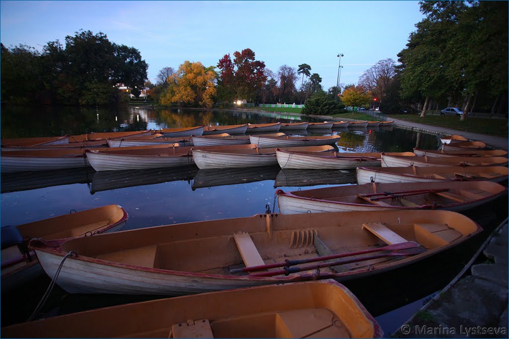 Boats by Marina Lystseva