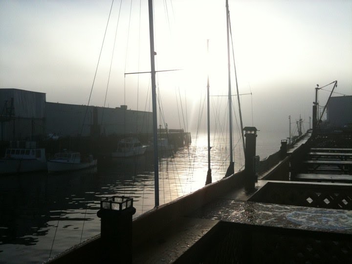 Old Port in the Fall Morning, Portland, ME by cjlacava