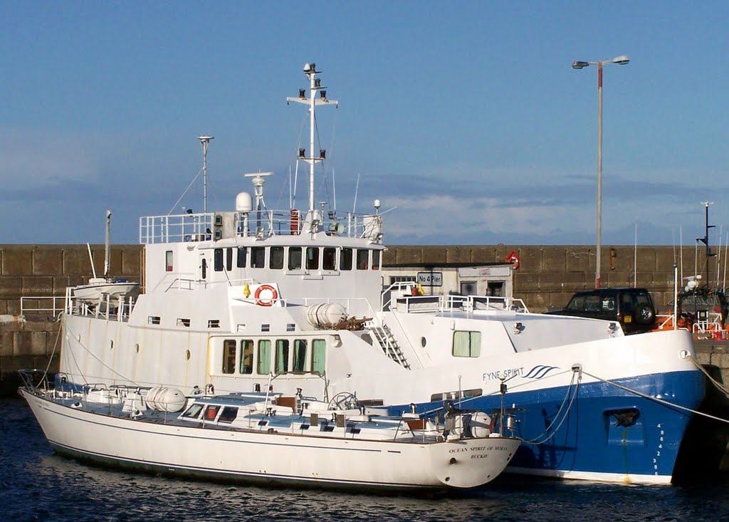 Buckie Harbour by Gilbert Smith