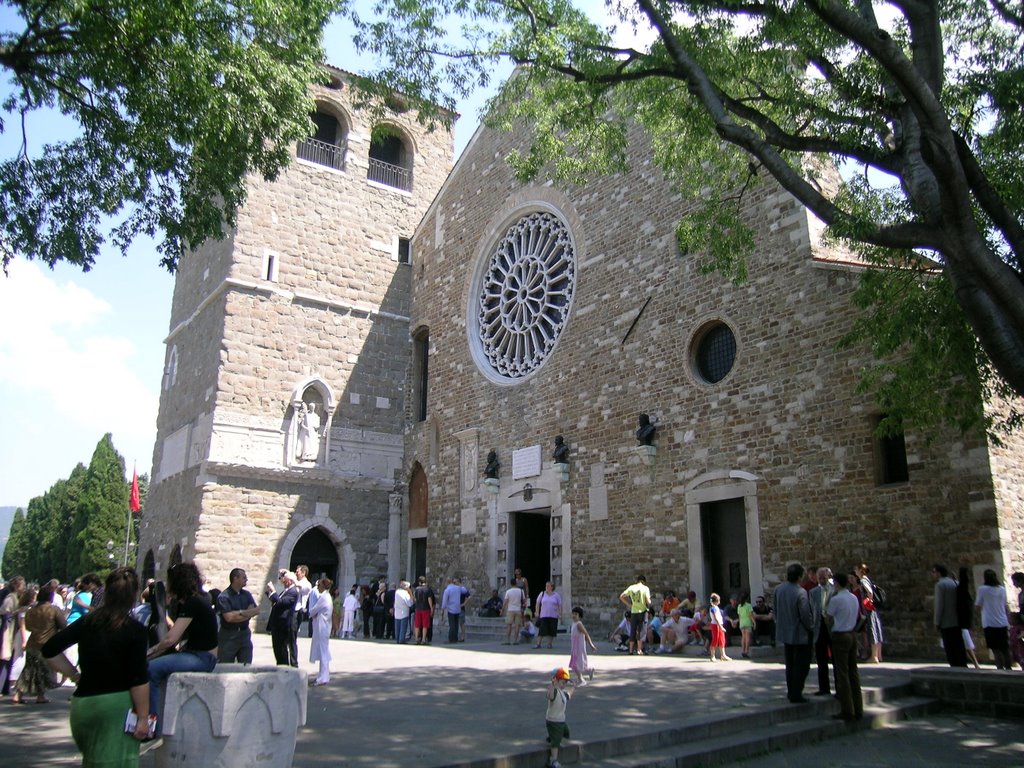 Trieste, S. Giusto Cathedral by francesco Rizzi