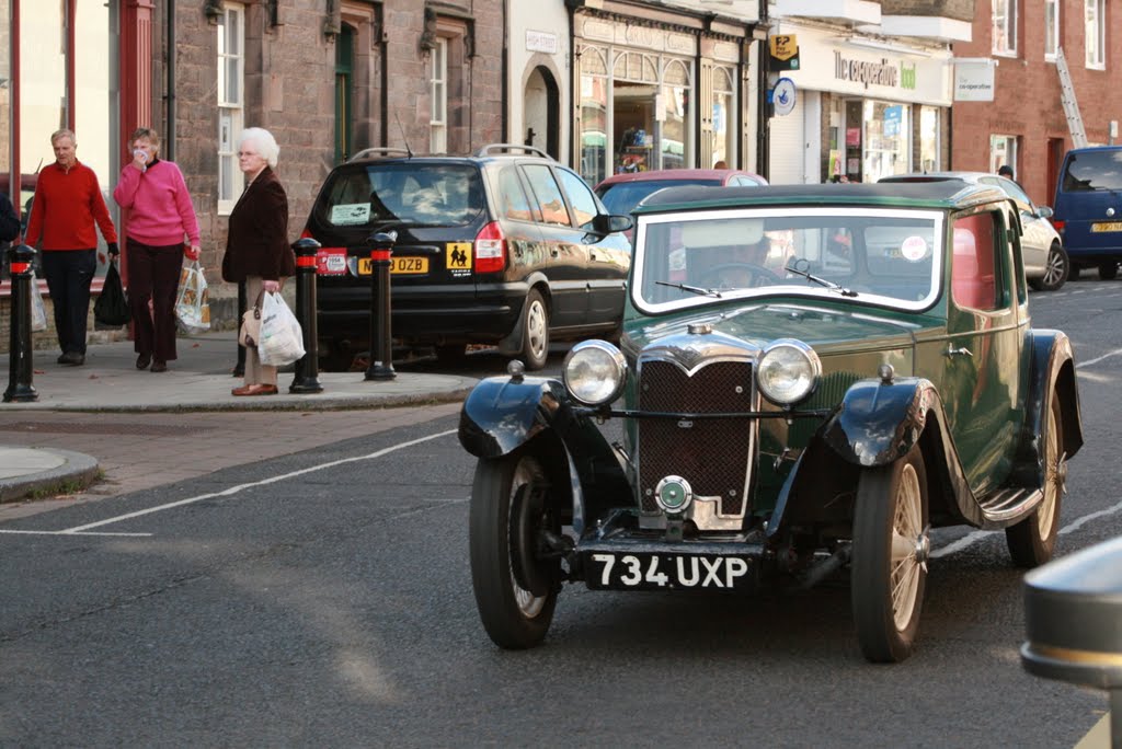 Old Riley car in Wooler. by tormentor4555