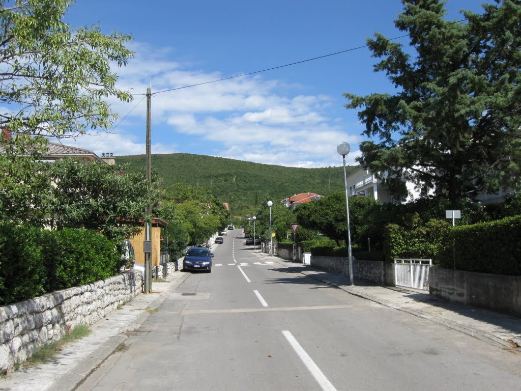 Main road to the Hotel Slaven by Theodosios33