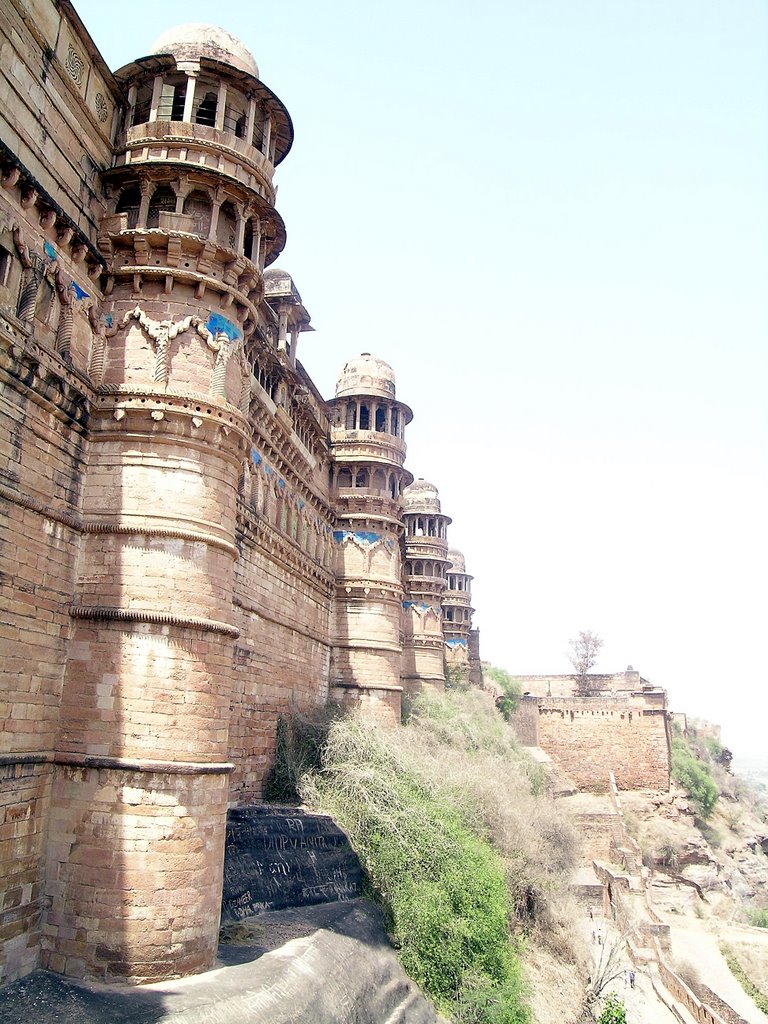 Gwalior fort by francesco Rizzi