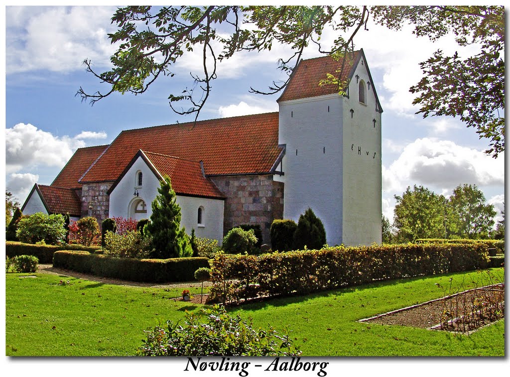 Nøvling kirke by Claude David