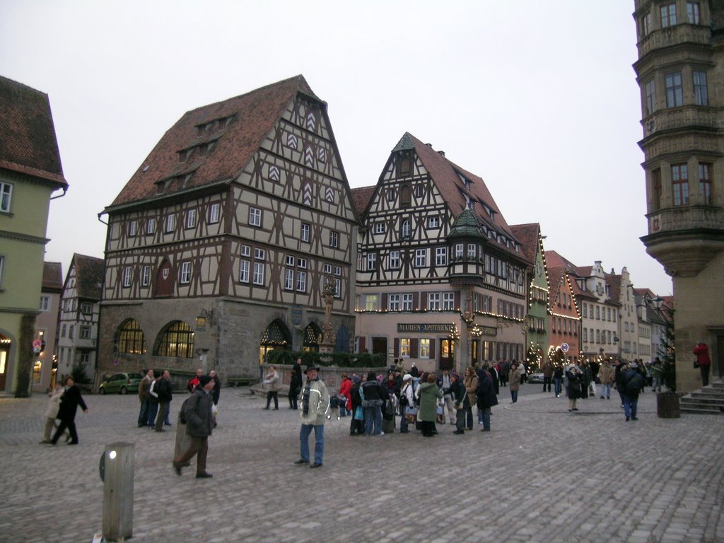 Rothenburg ob der Tauber by francesco Rizzi