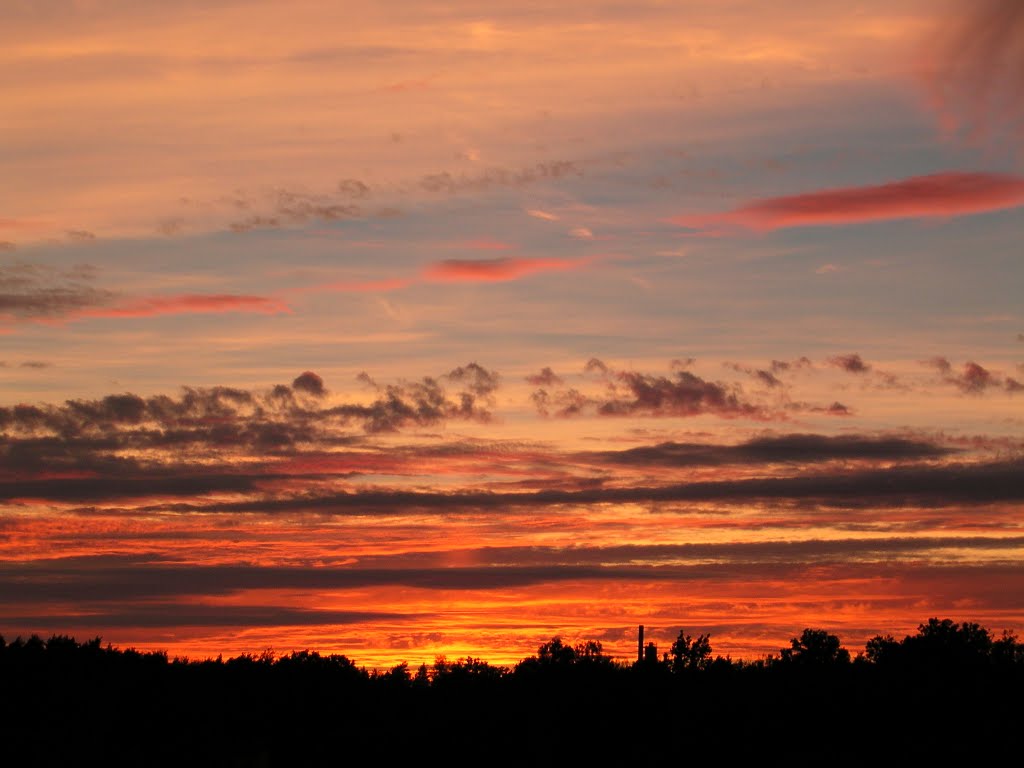 Sonnenuntergang Wachberg Süd by Carsten Wolf