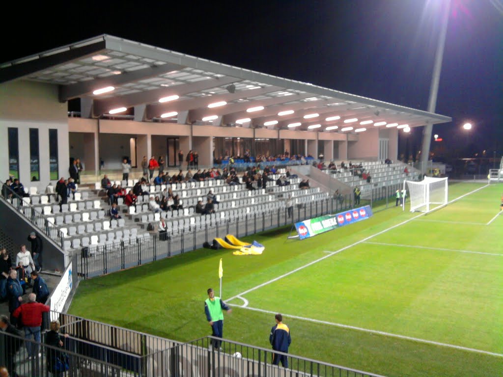 Koper, brand new soccer stadion - November 2010 by Roberto Bubnich