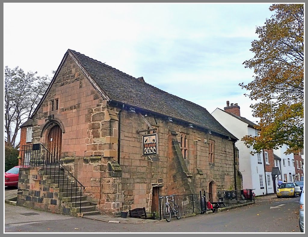 The remains of 'Darley Abbey' now a cosy pub. by David.G.Johnson.