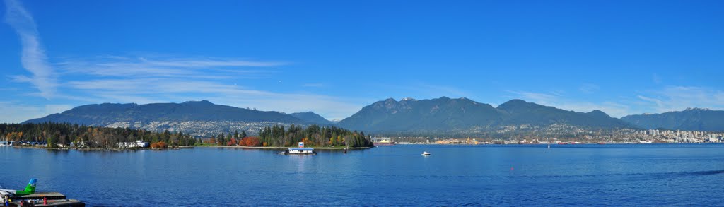 North Shore Panorama 2 by Ian Stotesbury