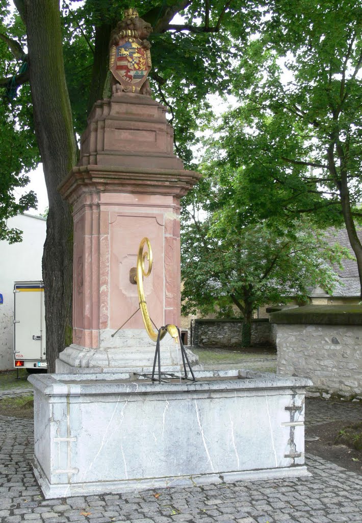 Friso Brunnen in Diez by eiermaler1