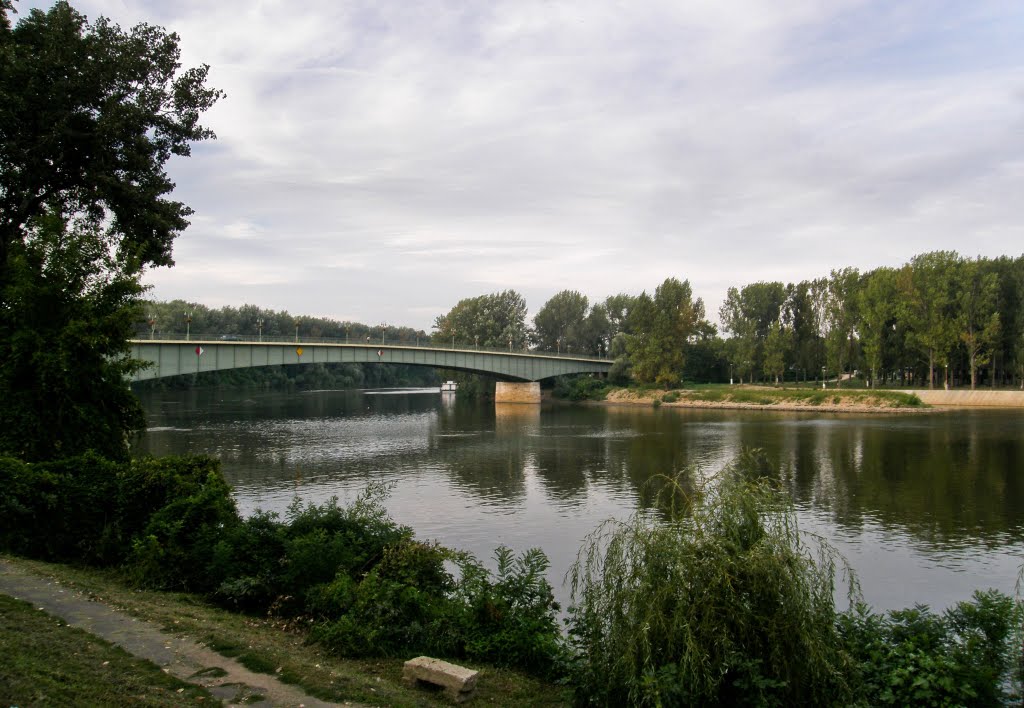 Tisza-híd Tokajnál by Mocsolád