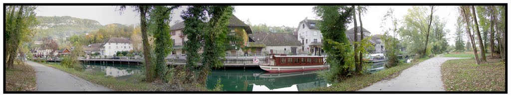 Panorama 180° sur Chanaz et le Canal de Savières by ivanovitch73