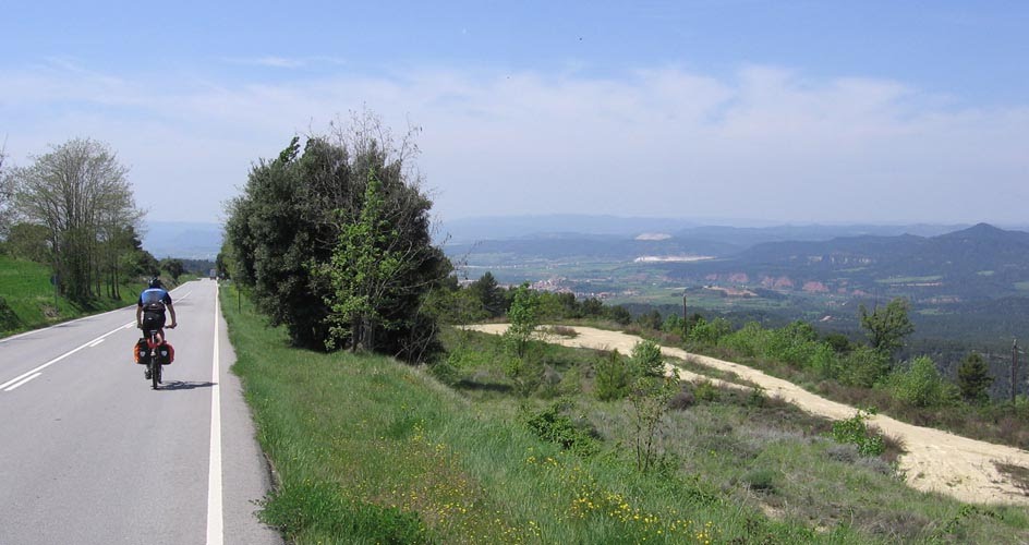 Road between Mojà and Calders. by Hans v K