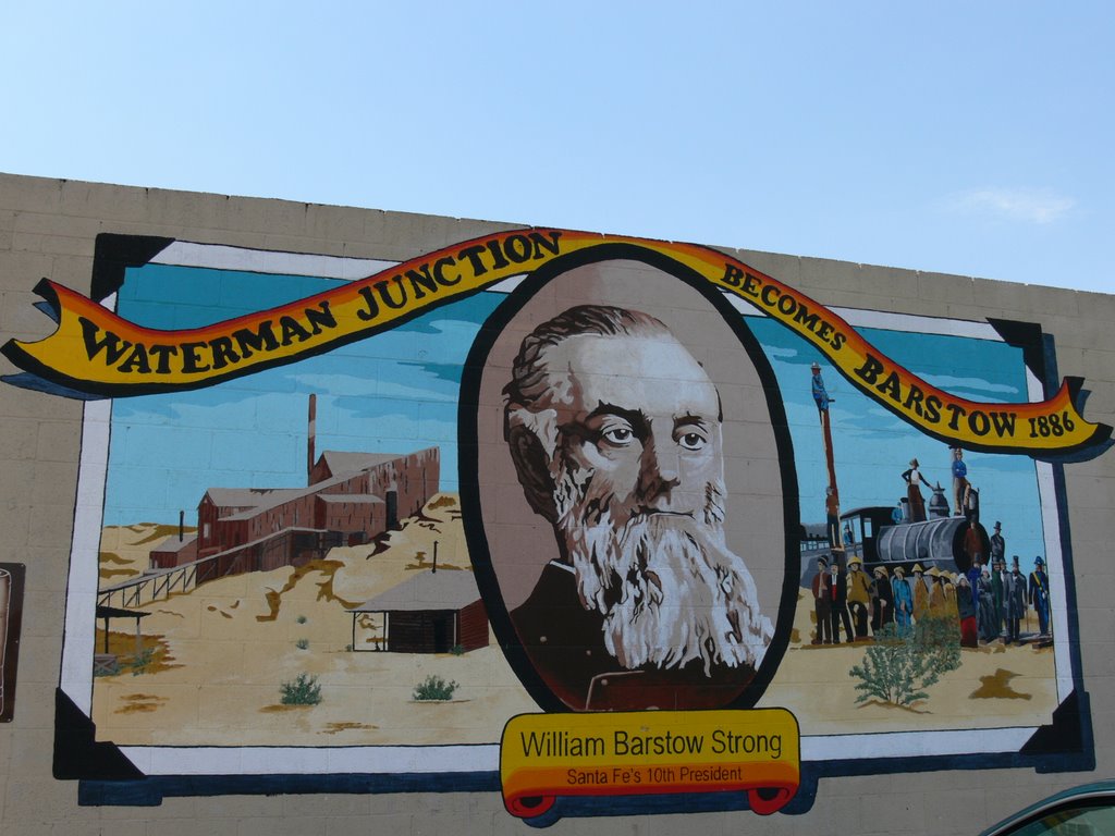 William Barstow Strong Mural by saxxon