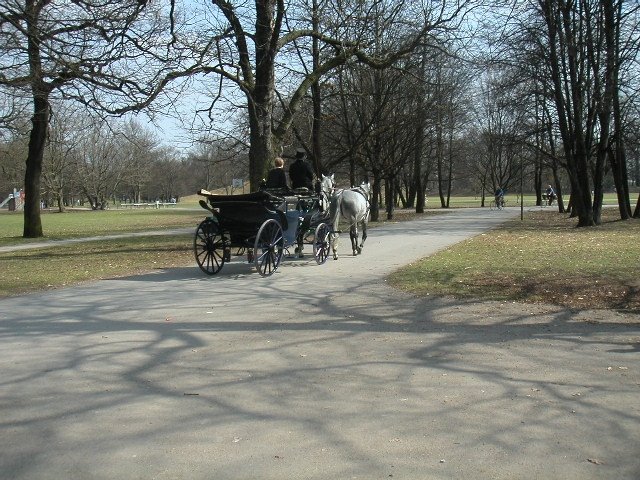 Hochzeitskutsche im Hirschgarten by Piacentinisen