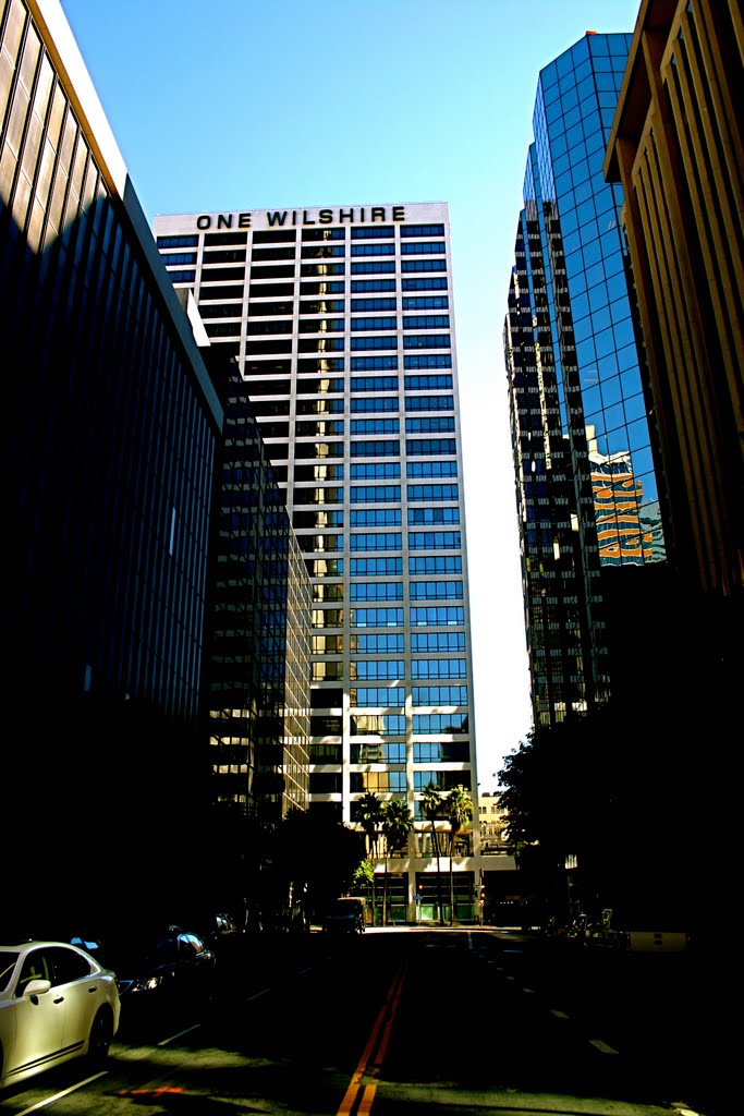 One Wilshire Building, Downtown Los Angeles, CA by MICHAEL  JIROCH  &  www.michaeljiroch.com