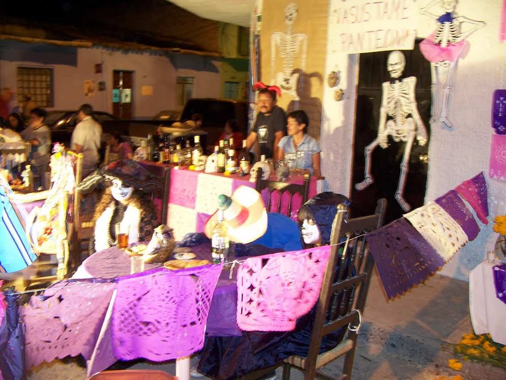 Chapala: Day of the Dead, 2-11-2010 -- The bar is open for the Living Dead by Aislander@ymail.com