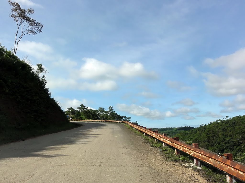 QL 28 hướng về Đà Lạt / a stretch of road in Highway 28 to Dalat by Ngo Minh Truc