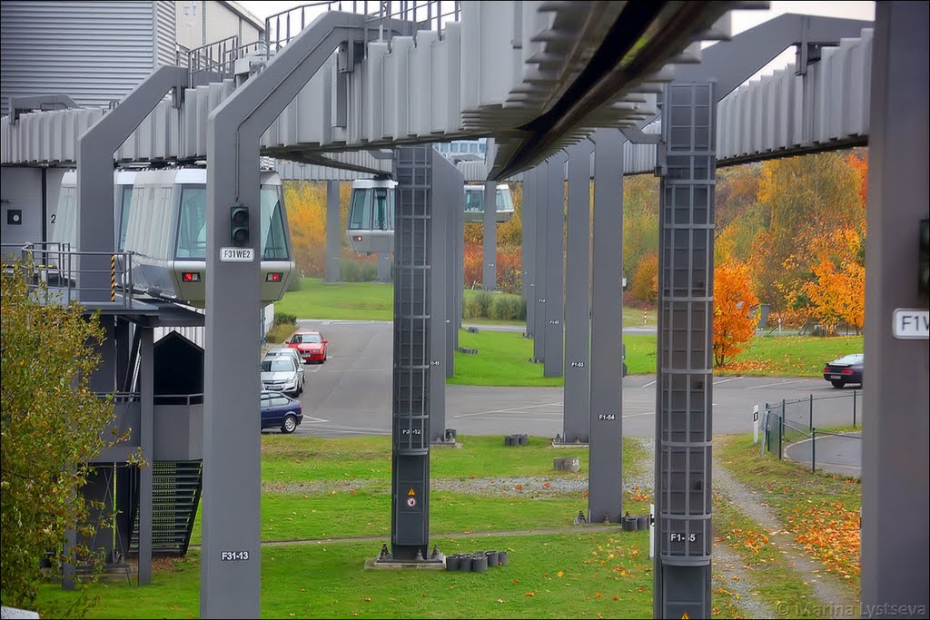 Sky train track by Marina Lystseva