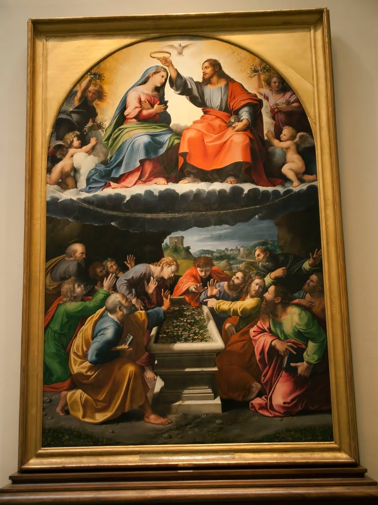 Roma, Musei Vaticani - L'Incoronazione della Vergine di Giulio Romano e Giovan Francesco Penni, allievi di Raffaello Sanzio by Giancarlo Ticozzi