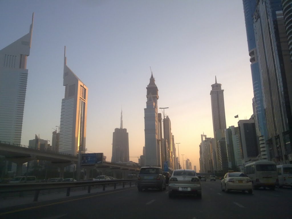 Sheik zaheed road by Nasrin Nisamdeen