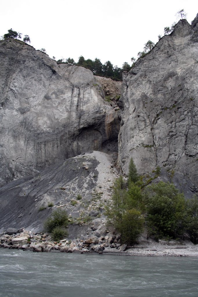 Rheinschlucht by Peter Ch Beckert