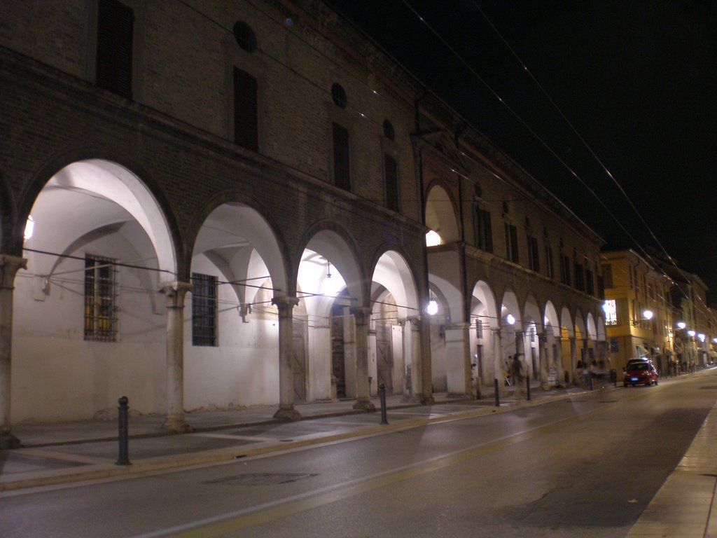 Ospedale vecchio by night by Piovani.e