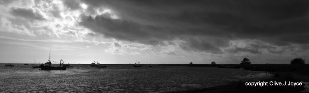 Stormy Orfordness by Clive Joyce